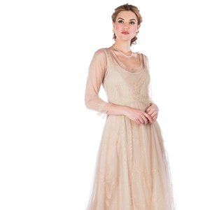 Nataya Vintage Inspired Downton Abbey Dress Size Large-PMNAT1D